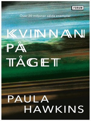 cover image of Kvinnan på tåget